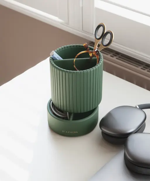 Emerald Green Stationery Pot