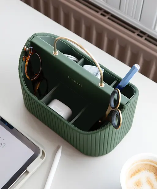 Emerald Green Desk Caddy