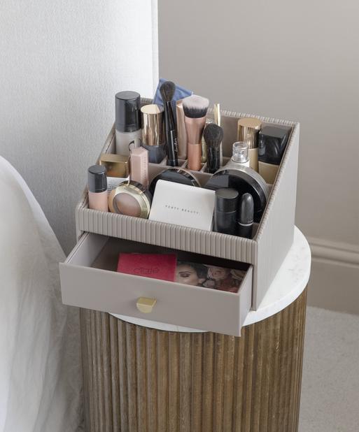 Limestone Classic Makeup Organiser