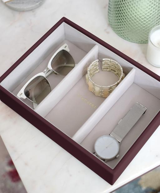 Burgundy Classic Watch & Accessory Layer