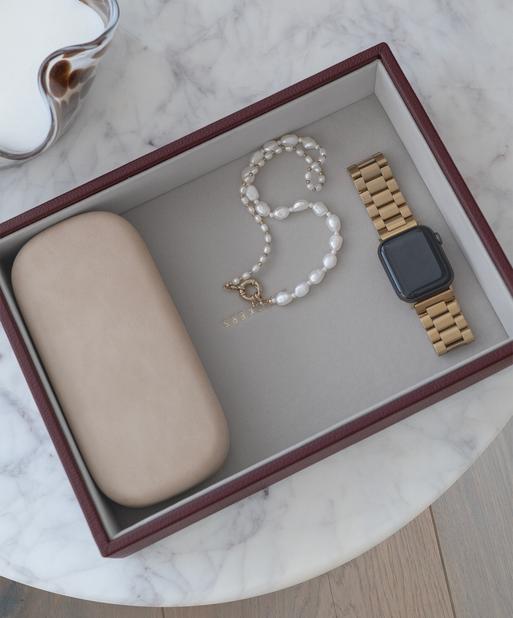 Burgundy Classic Chunky Jewellery Layer