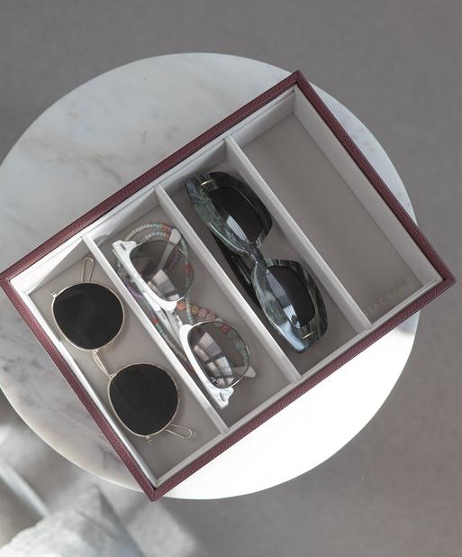 Burgundy Classic Glasses & Accessory Layer