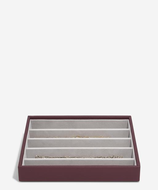Burgundy Classic Necklace layer