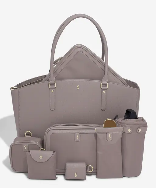 Mushroom Work Tote & Accessories Set