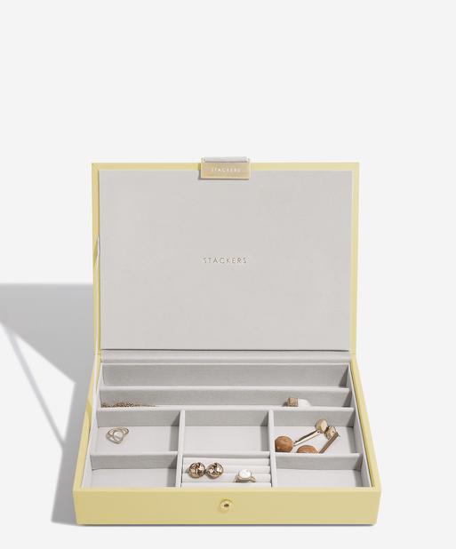 Butter Yellow Classic Jewellery Box Lid