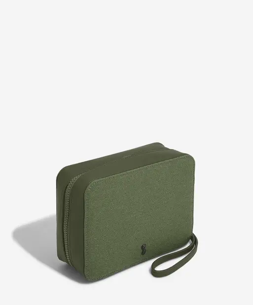 Green Canvas Cable Tidy
