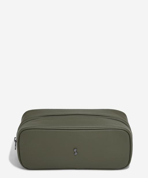 Olive Green Expanding Washbag