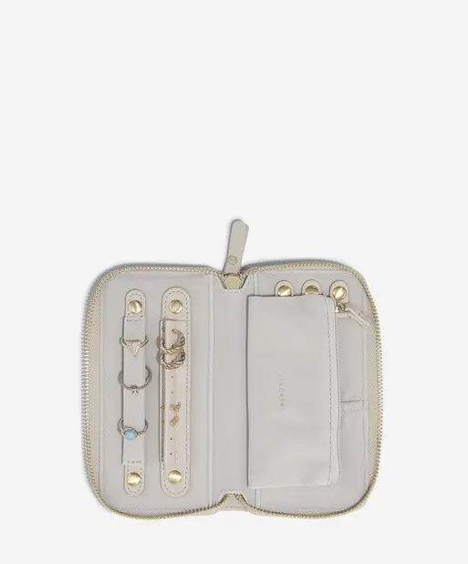 Oatmeal Mini Jewellery Roll