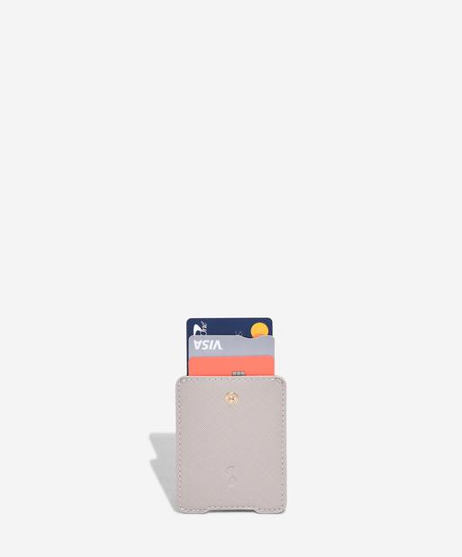 Taupe Card Keyring