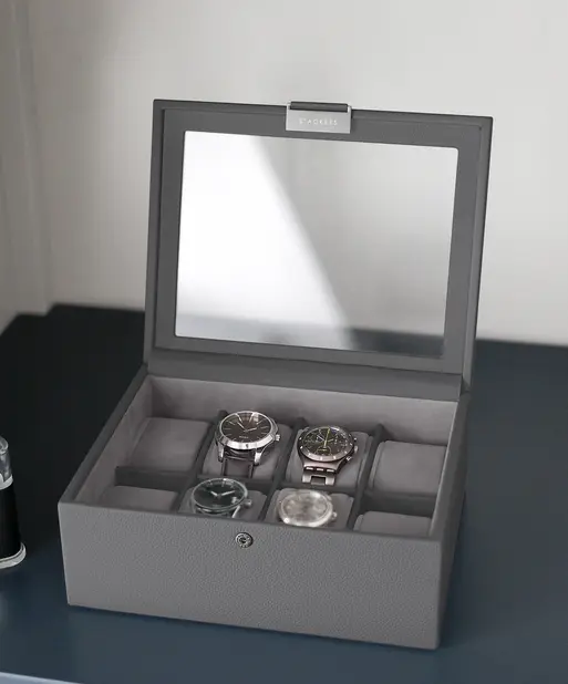 Slate Grey 8 Piece watch box