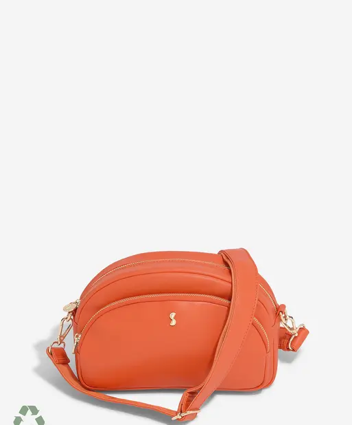 Orange Crossbody Bag