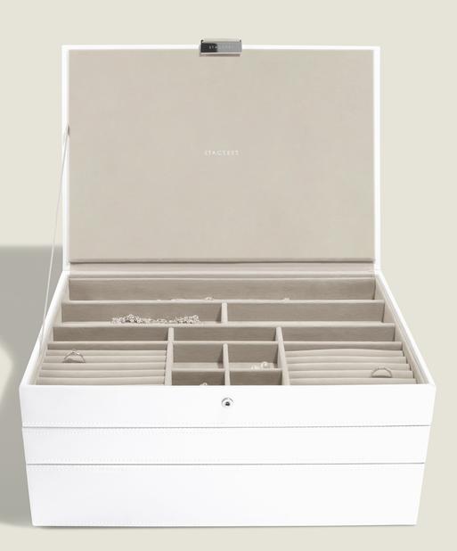 White Supersize Jewellery Box
