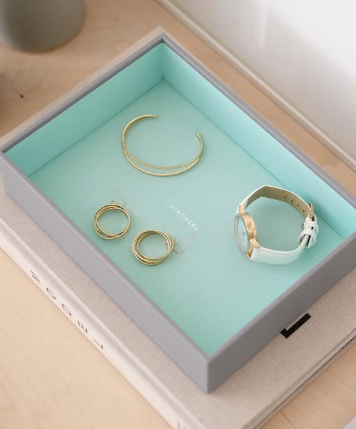 Grey Mint Classic Chunky Jewellery Layer