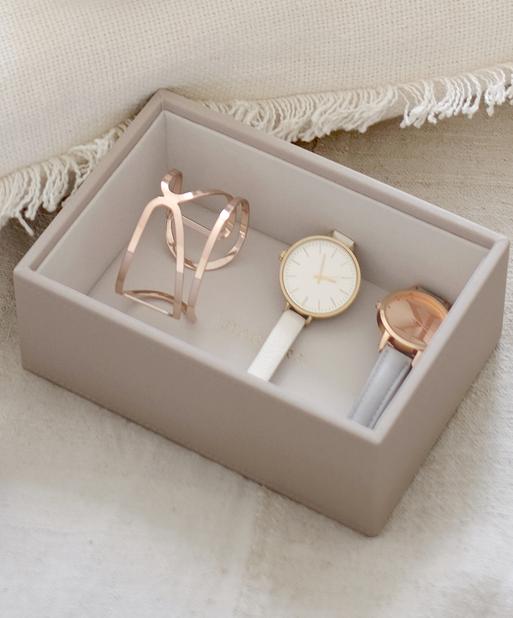 Taupe Mini Watch & Accessory Layer