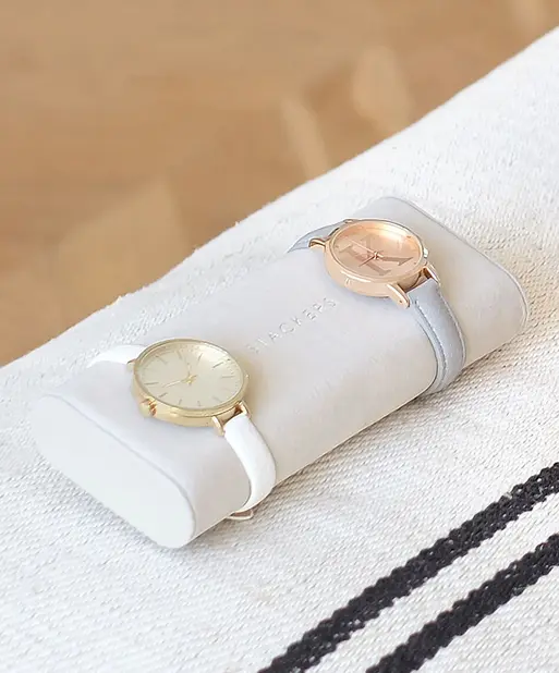 Grey Velvet Watch & Bracelet Pad