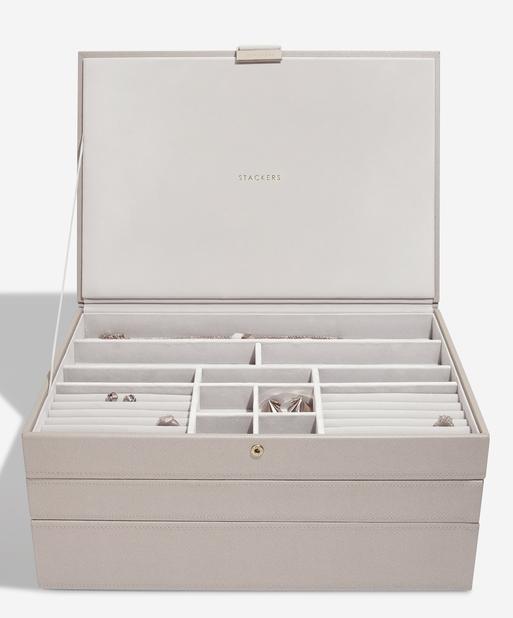 Taupe Supersize Jewellery Box