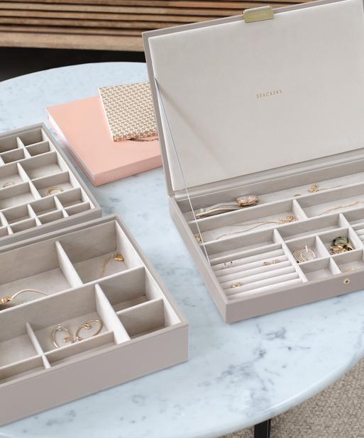 Taupe Supersize Jewellery Box