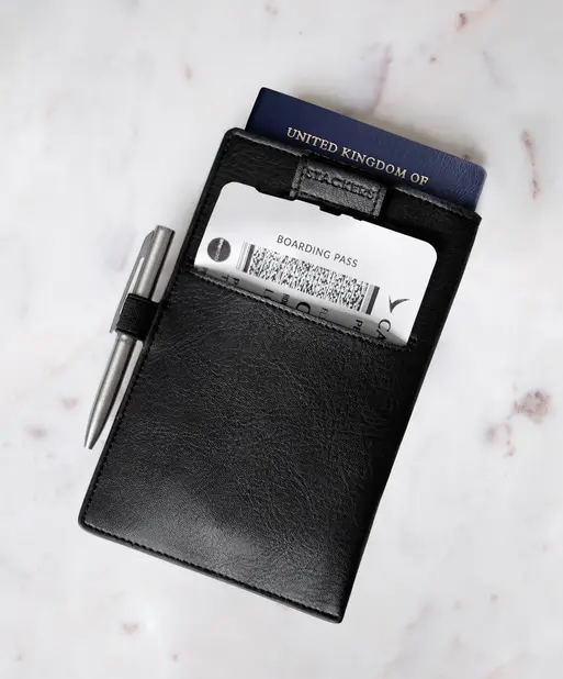 Black Passport Sleeve