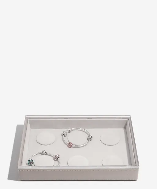 Taupe Classic 6 Bracelet Layer & Display Lid