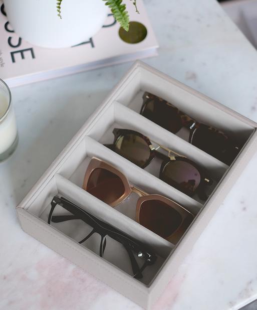 Taupe Classic Glasses & Accessory Layer