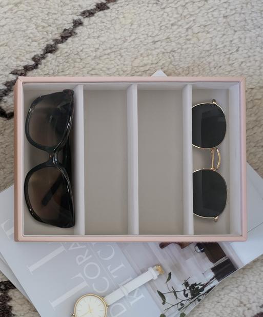 Blush Classic Glasses & Accessory Layer