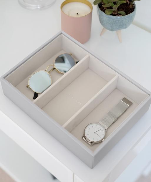 Pebble Grey Classic Watch & Accessory Layer