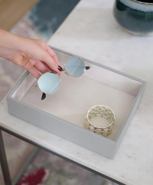 Pebble Grey Classic Chunky Jewellery Layer