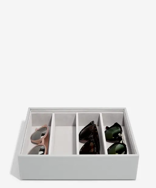 Pebble Grey Classic Glasses & Accessory Layer