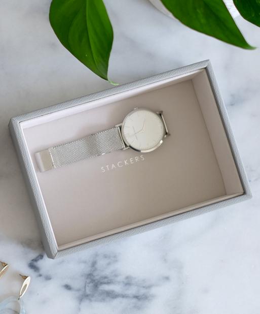 Pebble Grey Mini Watch & Accessory Layer