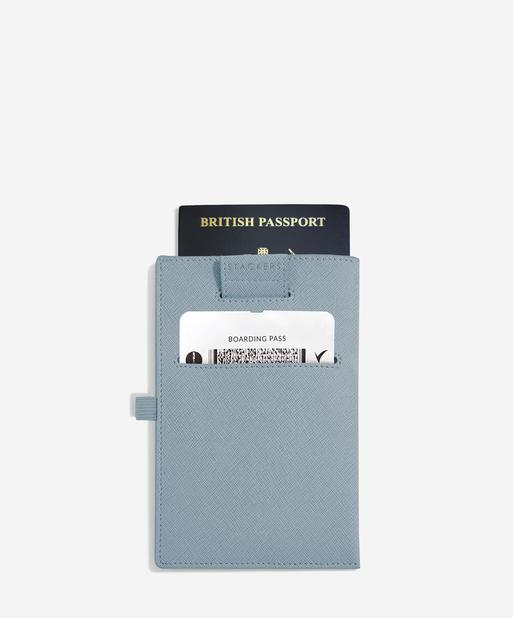 Dusky Blue Passport Sleeve