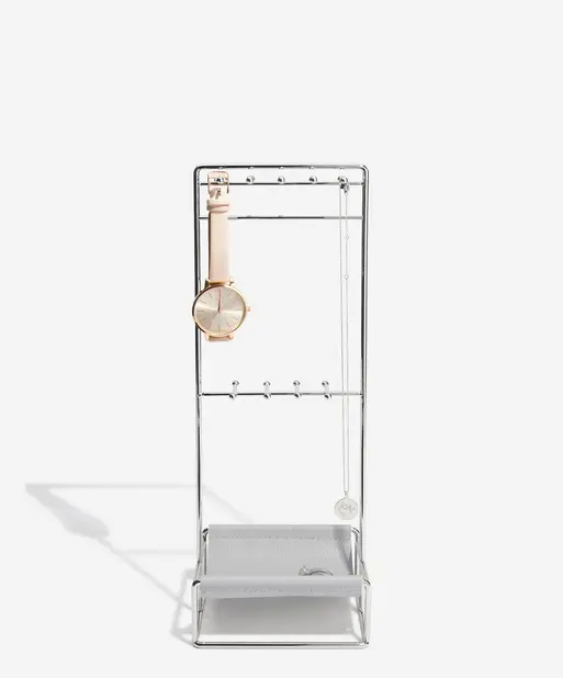 Pebble Grey Scoop Jewellery Stand
