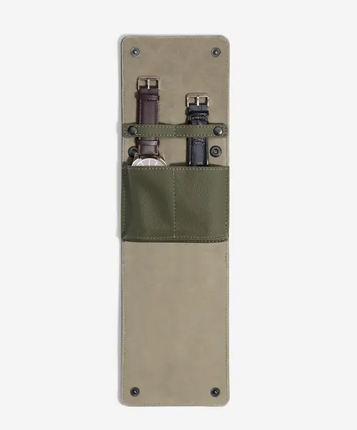 Olive green Double Watch Wrap