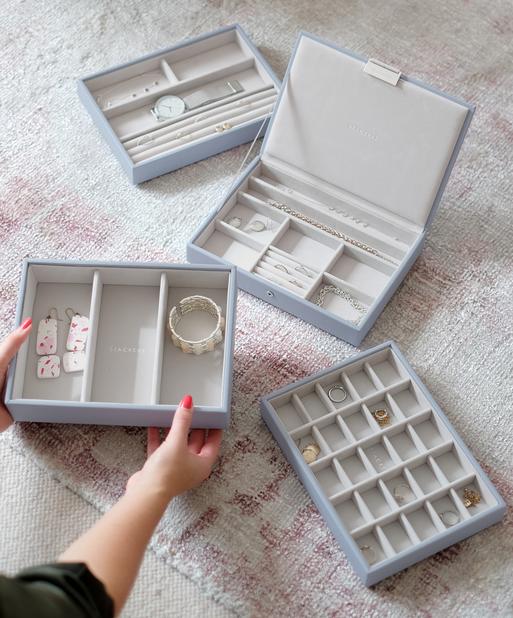 Lavender Classic Jewellery Box Set of 4