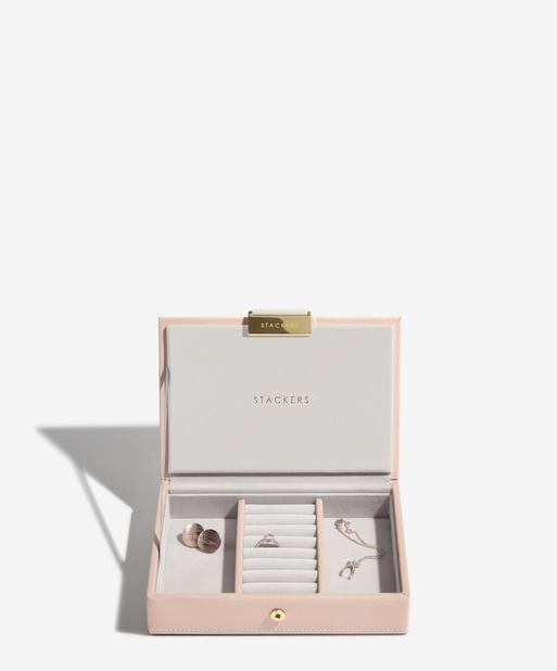 Blush Pink & Champ Gold Mini Jewellery Box Lid