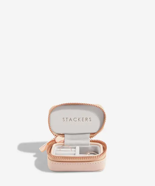 Blush Petite Zipped Jewellery Box