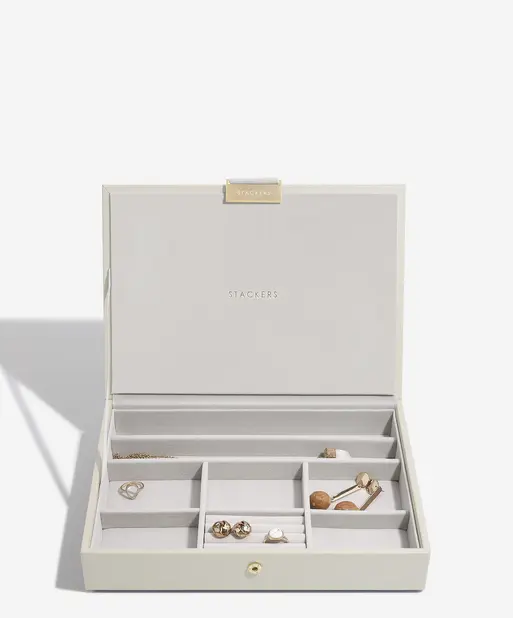 Oatmeal Classic Jewellery Box Lid