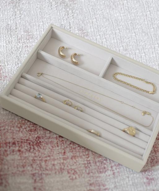 Oatmeal Classic Ring & Bracelet Layer