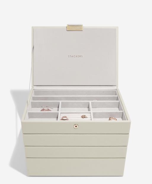 Oatmeal Classic Jewellery Box Set of 4