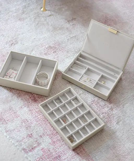 Oatmeal Classic Jewellery Box Set of 3