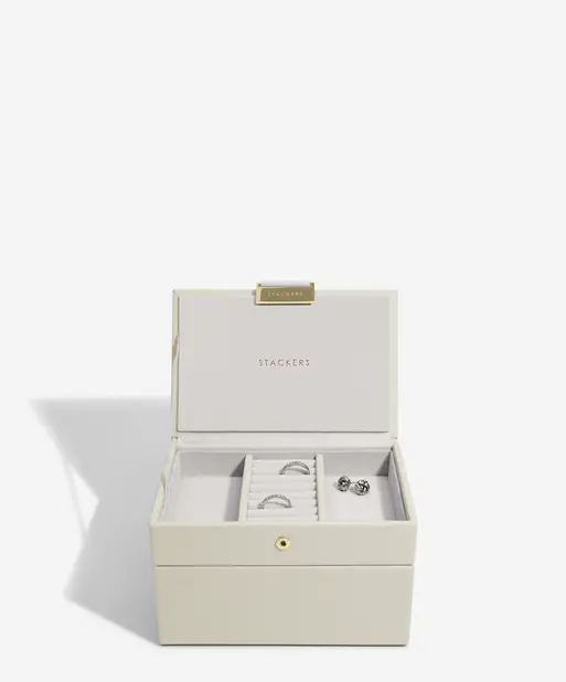 Oatmeal Mini Jewellery Box Set of 2