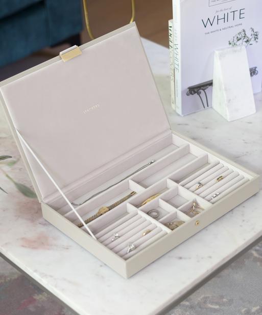 Oatmeal Supersize Jewellery Box Lid