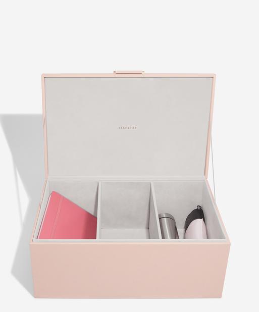 Blush Pink & Gold Medium Storage Box