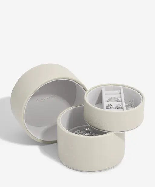 Oatmeal Bedside Jewellery Box Pod