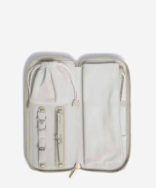 Oatmeal Jewellery Roll
