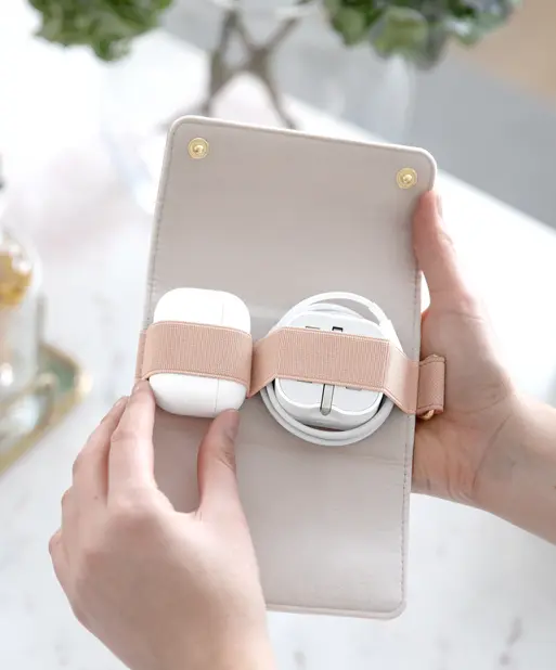 Blush Compact Cable Tidy