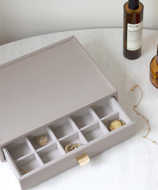 Taupe Classic Trinket Drawer Layer