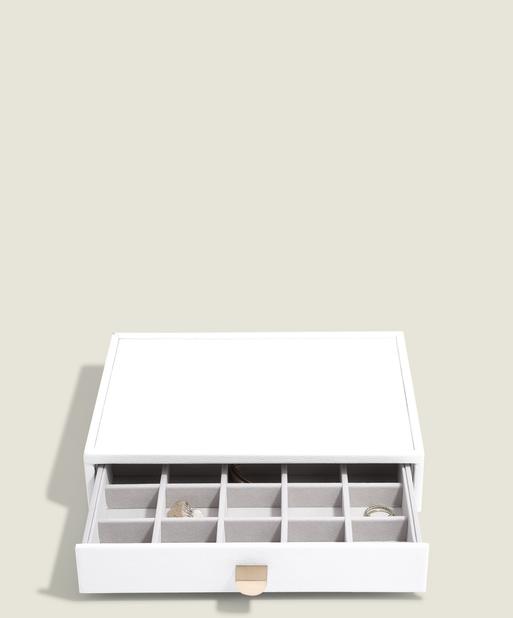 Pebble White Classic Trinket Drawer Layer
