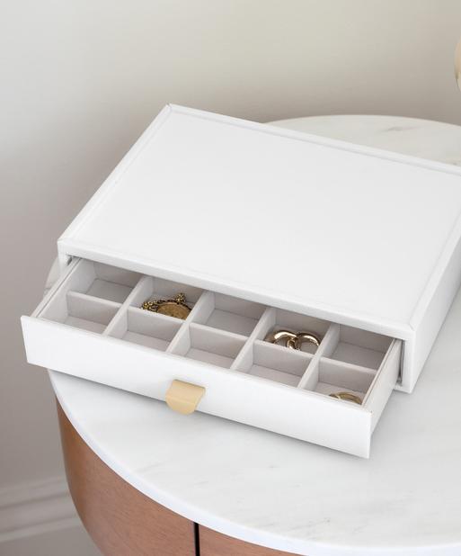 Pebble White Classic Trinket Drawer Layer