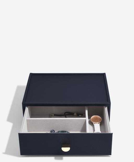 Navy Pebble Classic Accessory Drawer Layer