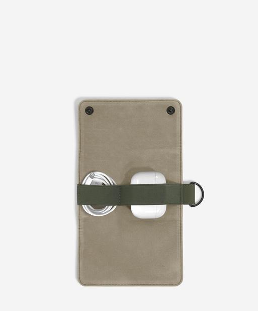 Olive Green Compact Cable Tidy